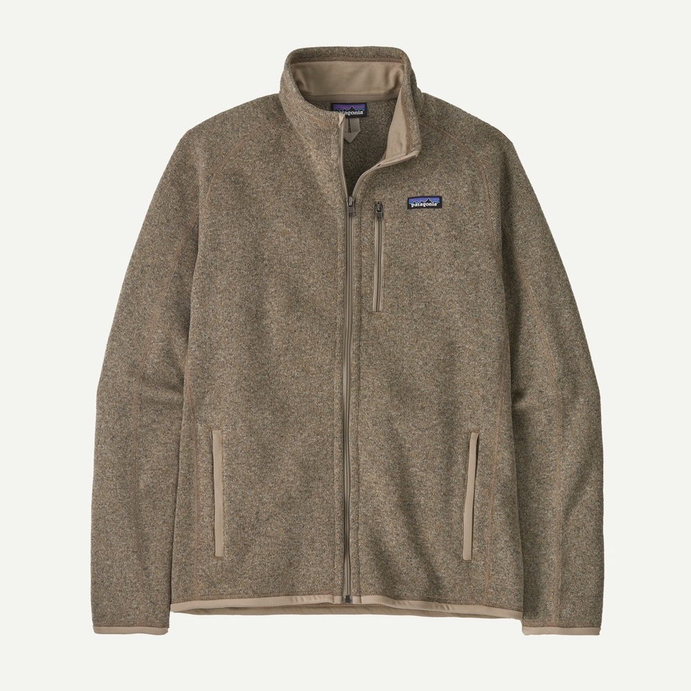 Patagonia Men's Better Sweater® Fleece Jacket in Seabird Grey Size Medium